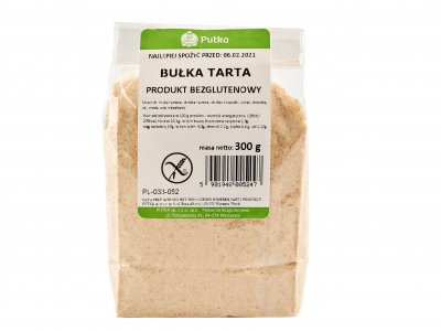 BEZGLUTENOWA Bułka Tarta 300 g